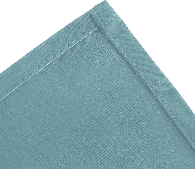 LEMOMO Stone Blue Thermal Blackout Curtains/42 x 84 Inch/Set of 2 Panels Room - Image 7