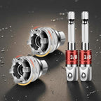 Fenteer 2 Pack Universal Socket Wrench Set 10–19mm Self-Adjusting