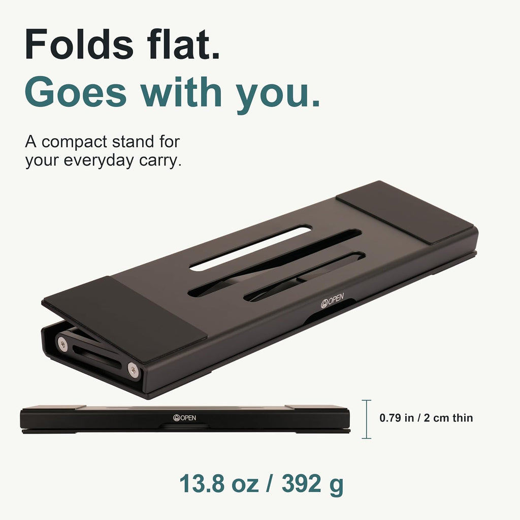 Laptop Stand for Desk, 4-Link Adjustable Foldable Laptop Riser