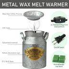 NAFANG Galvanized Electric Wax Melt Warmer,Wax Warmer for Scented Wax