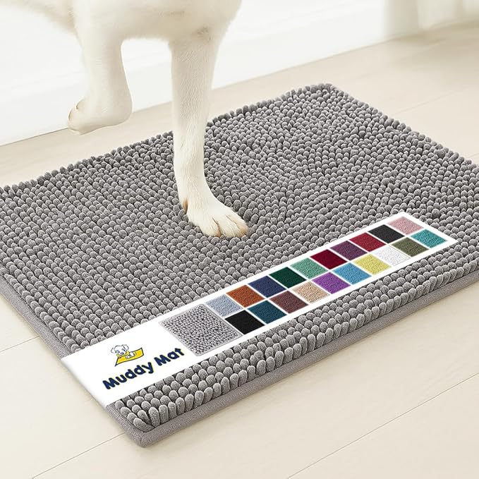 Muddy Mat® | Super Absorbent Door Mat Indoor, Microfiber Quick Dry Chenille by MuddyMat%C2%AE