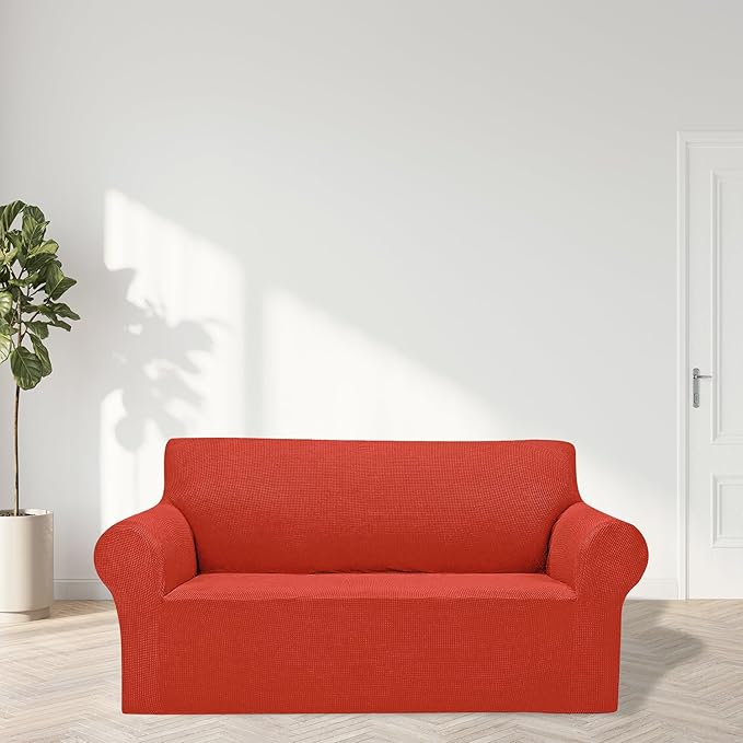 Cupuamon 2026 New Stretch Loveseat Sofa Slipcovers Couch Cover - Image 3