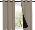 NICETOWN 100% Blackout Short Curtains by NICETOWN