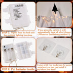 Swinging Hanging Ghosts, Halloween Decorations, Ghosts for Trees Outdoor