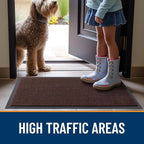 OLANLY Front Door Mat Indoor Outdoor Entrance, Waterproof Heavy Duty Doormat - Image 7
