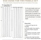 100% Blackout Shield Linen Blackout Curtains - Image 7