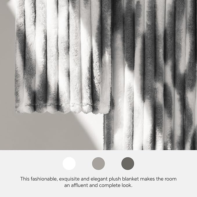 BEDELITE Twin Blanket for Couch & Bed, 300GSM Soft & Warm Fleece Blanket - Image 3