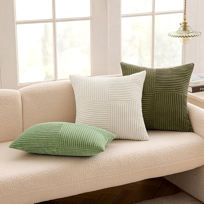 MIULEE White Decorative Throw Pillow Covers 18x18 Inch - Image 5