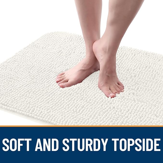OLANLY Dog Door Mat for Muddy Paws 30x17, Absorbs Moisture and Dirt, Absorbent - Image 4