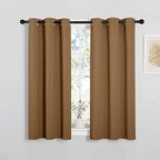 NICETOWN Sleek Blackout Curtains 45 inches Length by NICETOWN