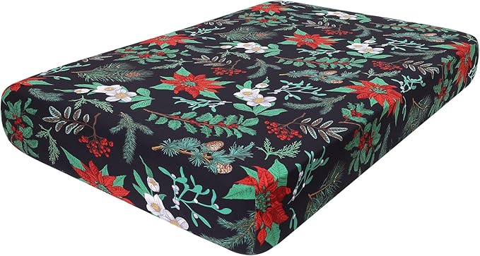 hyha Printed Couch Cushion Covers, Floral Sofa Covers Washable by hyha