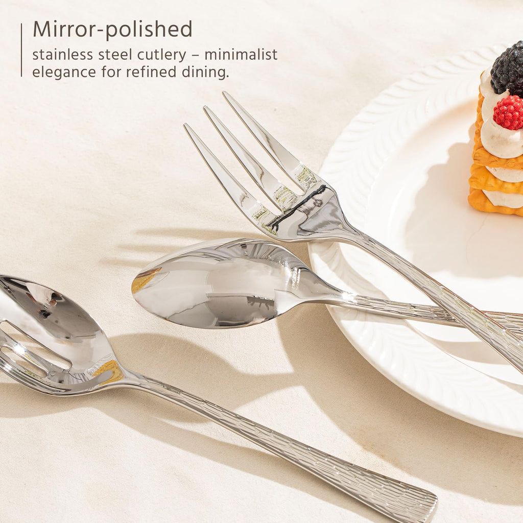 16 Piece Serving Utensils Set, 18/10 Stainless Steel Hostess Utensils