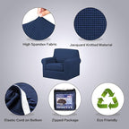 H.VERSAILTEX High Stretch 2-Piece Armchair Cover/Sofa Chair Covers/Slipcover - Image 4