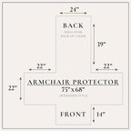Great Bay Home Reversible Chair Cover - Image 3
