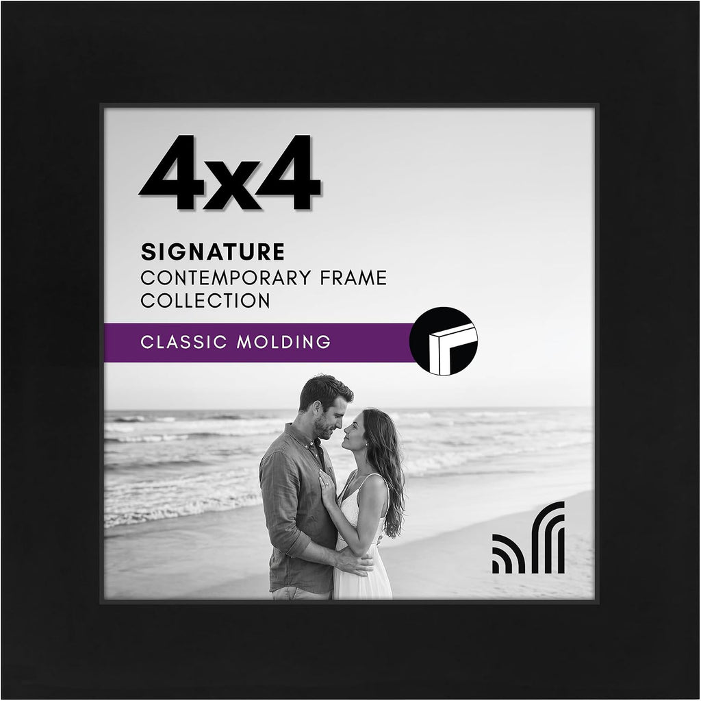 Americanflat 12x18 Picture Frame - Engineered Wood - Black