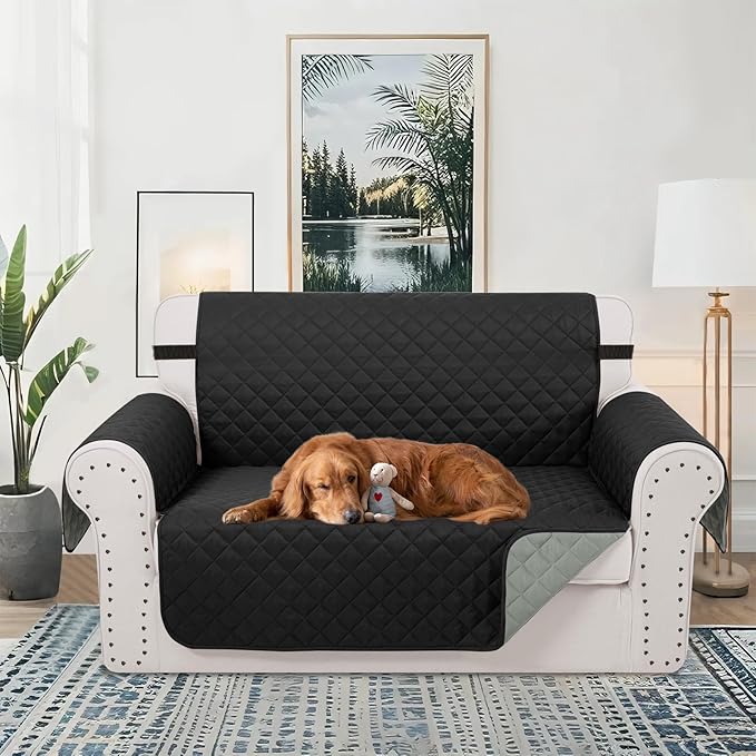 Reversible Loveseat Sofa Covers Couch Cover Furniture Protector - Image 2