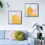 Floating Canvas Frame for 8x8 Inch Painting 0.6-0.8" Deep,Black