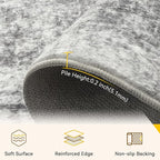Washable Area Rugs 6'x9' Non-Slip Modern Abstract Soft - Image 5
