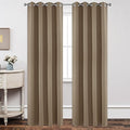 Joydeco Blackout Curtains 90 Inch Length 2 Panels Set, Thermal Insulated Long by JOYDECO