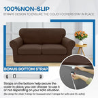 XINEAGE 2026 New 4 Pieces Extra Large Couch Covers - Image 5