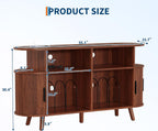 Mid-Century Modern Record Player Stand