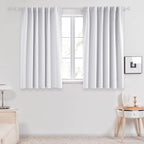 Deconovo Blackout Curtains, Thermal Insulated, W52 x L54 2 Panels, Back Tab by Deconovo