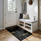 Washable Area Rugs 3x4 Non-Slip Modern Abstract Soft - Image 3