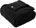 90x104 Inch Black King Size Blanket by Unknown