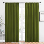 NICETOWN Window Curtains Blackout Drapes, 1 Pair, 52 by 84-Inch, Thermal by NICETOWN
