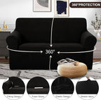 U-NICE HOME Loveseat Cover Stretch Couch Cover Sofa Cover Sofa Slipcover - Image 3
