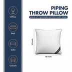Utopia Bedding Throw Pillow Inserts, 16 x 16 Inches Decorative Indoor Pillows - Image 2