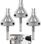 Broken Pipe Extractor Tool 2 Pack, 1/2" 3/4" 1" Pipe Thread Remover