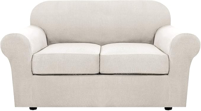 H.VERSAILTEX 3 Piece Stretch Sofa Covers by HVERSAILTEX
