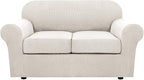 H.VERSAILTEX 3 Piece Stretch Sofa Covers by HVERSAILTEX