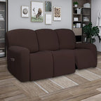 PureFit Super Stretch 3 Seats Recliner Chair Sofa Couch Cover - Image 2
