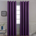 Yakamok Soft Room Darkening Grommet Window Drapes Thermal Insulated Light by Yakamok