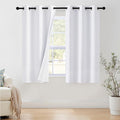 NICETOWN 100% Blackout Window Curtain Panels 68 inch Length by NICETOWN