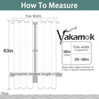 Yakamok Premium Room Darkening Thermal Insulated Curtains - Image 7