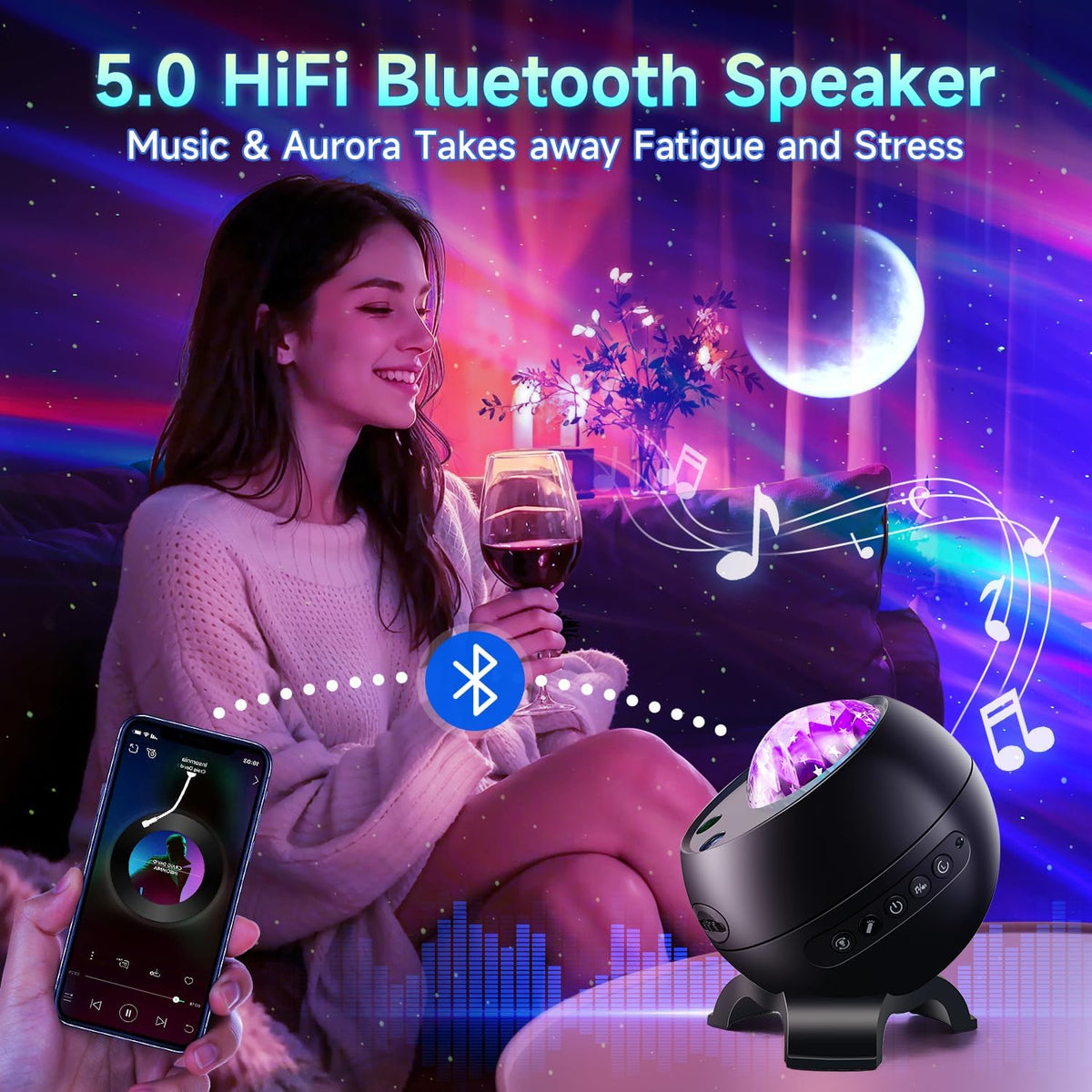 One Fire Northern Lights Projector Galaxy 7-15 Year Old Boy Birthday Gifts