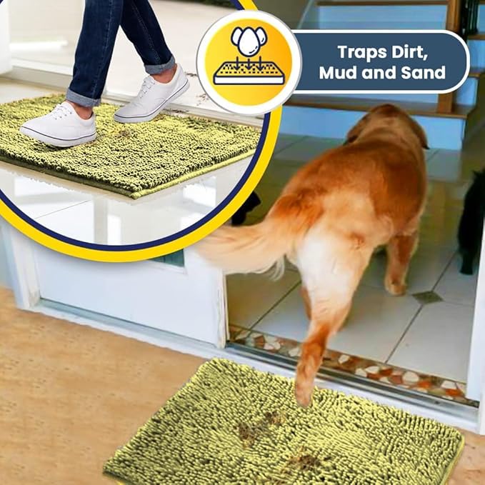 Muddy Mat® | Super Absorbent Door Mat Indoor, Microfiber Quick Dry Chenille - Image 6