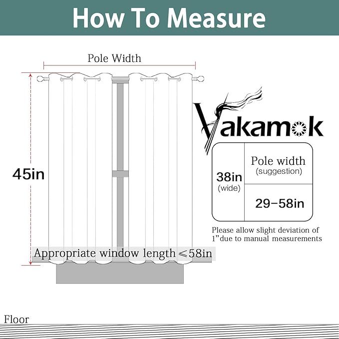 Yakamok Blackout Curtains for Bedroom - Image 7