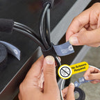 Self-Gripping Perforated Roll Cable Ties by Wrap-It Storage