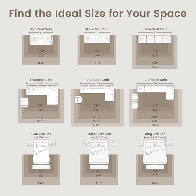 zesthome 5x7 Area Rugs - Image 3