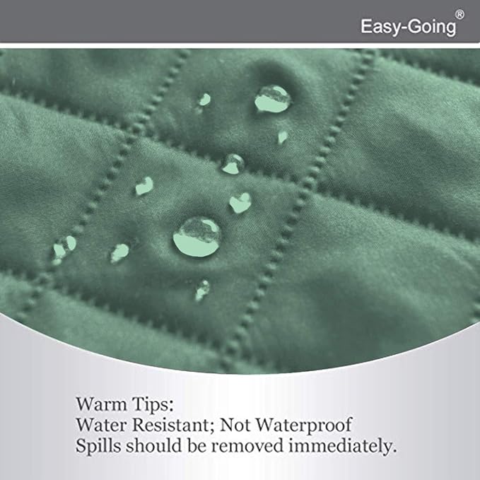 Easy-Going 4 Seater Sofa Slipcover Reversible Sofa Cover Water Resistant Couch - Image 5