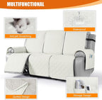 VANSOFY Waterproof Recliner Couch Covers, Sofa Covers 1-Piece Washable - Image 4