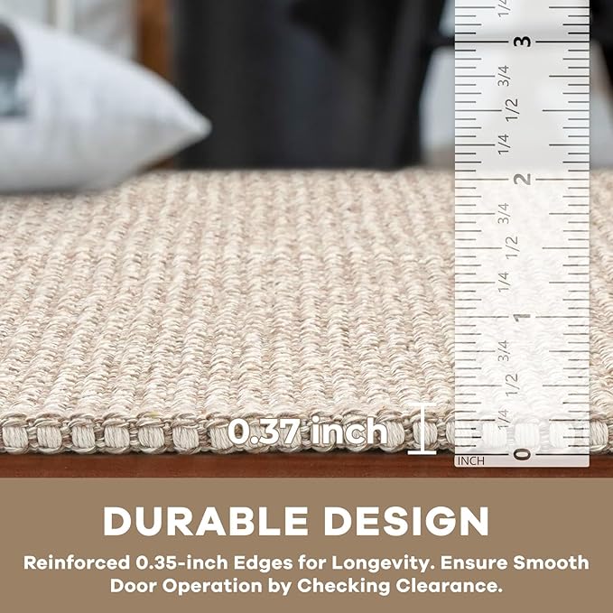 KOZYFLY Runners for Hallways 3x10 ft Washable Kitchen Runner Non Slip Rubber - Image 4