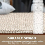 KOZYFLY Runners for Hallways 3x8 ft Washable Kitchen Runner Non Slip Rubber - Image 4