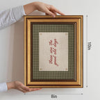 Vintage Gold Framed Wall Art These Are The Good Old Days Canvas Art Prints