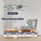 8Pcs Stretch Patio Cushion Covers, Outdoor Couch & Sofa Replacement Slipcovers - Image 2