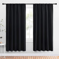 NICETOWN Black Blackout Curtain Blinds by NICETOWN